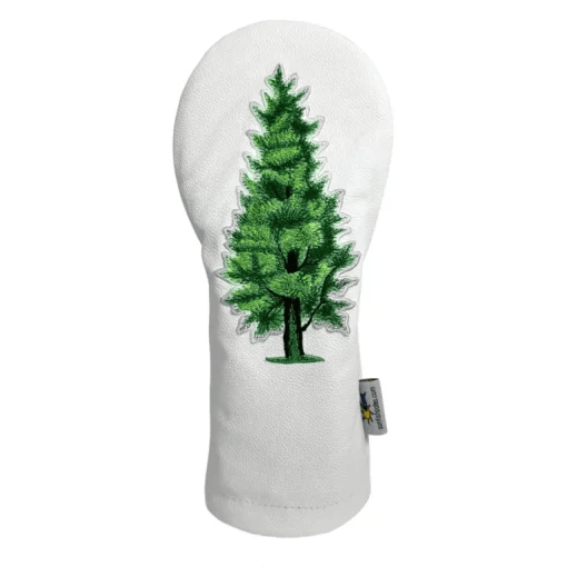 Tree Leather Driver Golf Headcover