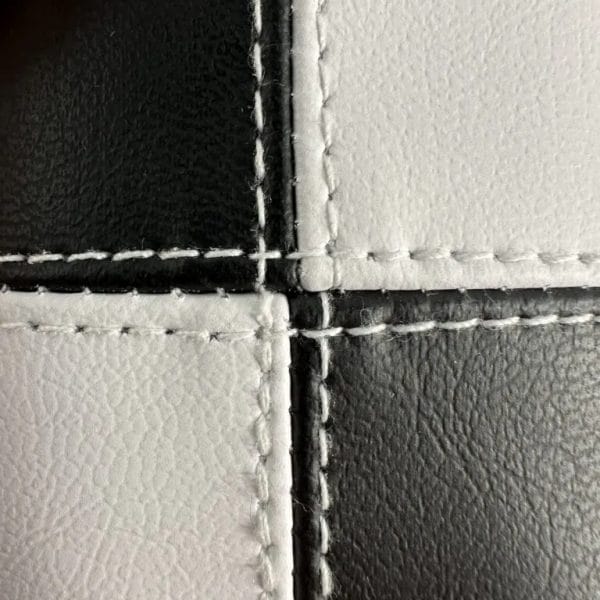 Black and White Checkered Driver Golf Headcover
