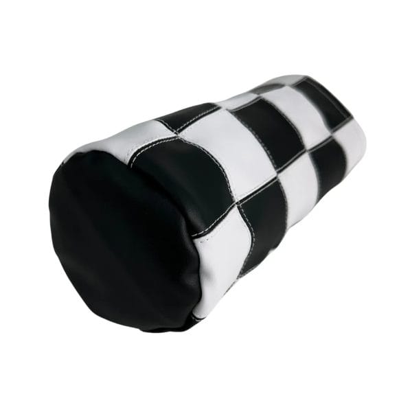 Black and White Checkered Driver Golf Headcover