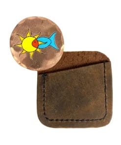Sunfish Leather Ball Marker Slip