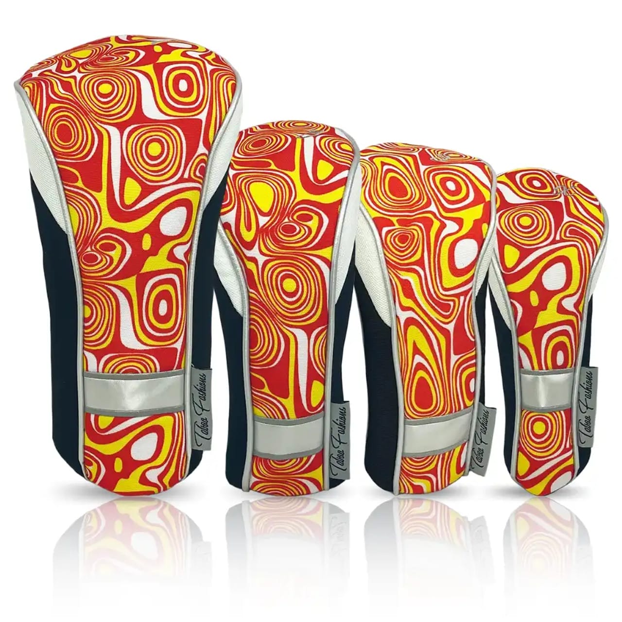 Orange Lava Golf Headcovers