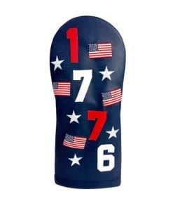 1776 Applique With Embroidered Flag and Stars Driver Headcover