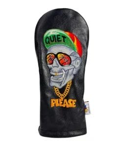 Quiet Please Skull Golf Headcover