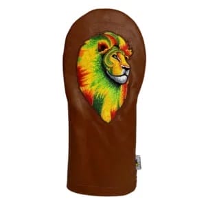 Hand Embroidered Lion Driver Headcover