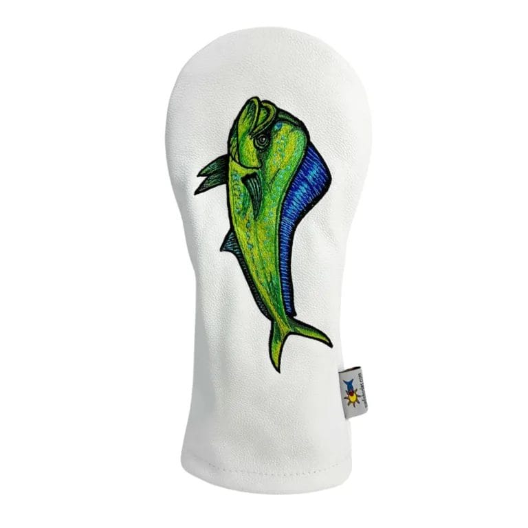Hand Embroidered Mahi-Mahi Driver Headcover