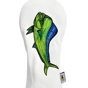 Hand Embroidered Mahi-Mahi Driver Headcover